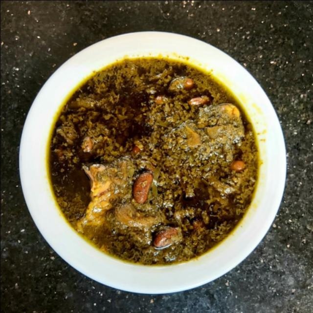 خورشت قورمه سبزی (اضافه)